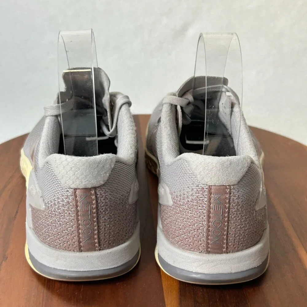 Nike Metcon Gray/Plum Mesh Running Athletic Training Sneakers Shoes Women 5 - Picture 5 of 9